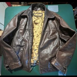Mens Marc New York Leather Jacket